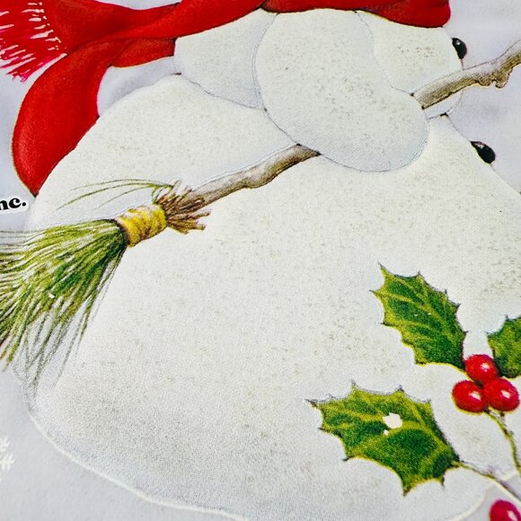 Vintage Christmas Stocking Snowman Ruth Morehead Xmas Stocking Snowman Decor - Picture 5 of 10